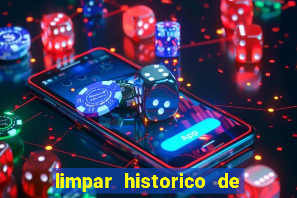 limpar historico de apostas bet365